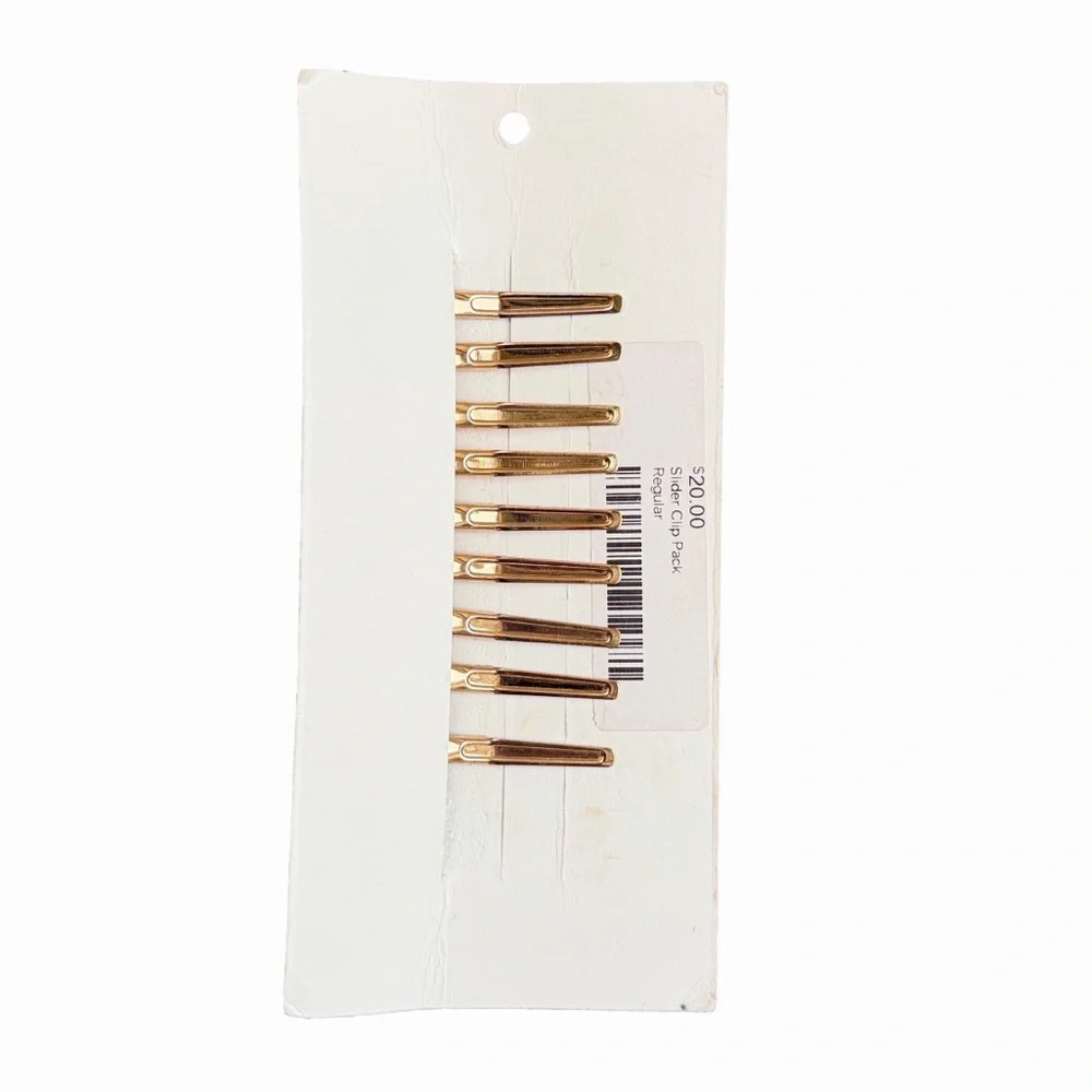 Rylee + Cru Girls’ Tortoise/Marble Slider Barrette Clips—9pk